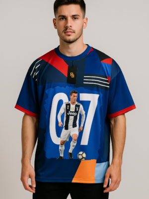 ronaldo sublimation oversized football jersey