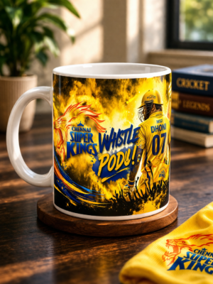 gujarat titans mug – gill 77 cricket coffee mug