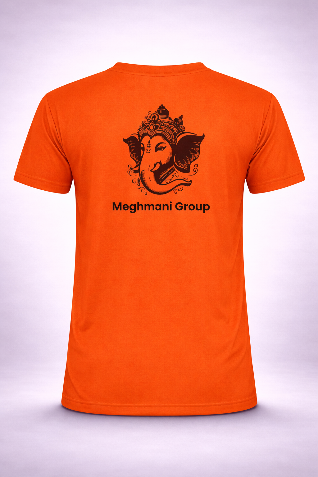 Ganesh Festival Group T Shirt Orange Ganesh Festival Group T Shirt Orange