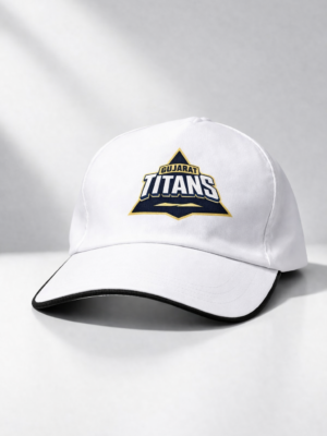 gujarat titans white cap – gt ipl fan cap