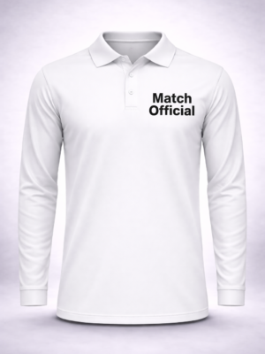 Match Official Cricket T Shirt Front View