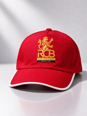 RCB Red Cap Royal Challengers Bangalore Front View