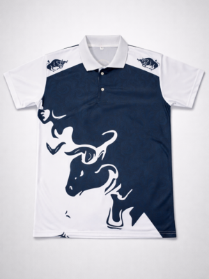 blue bull sublimation jersey